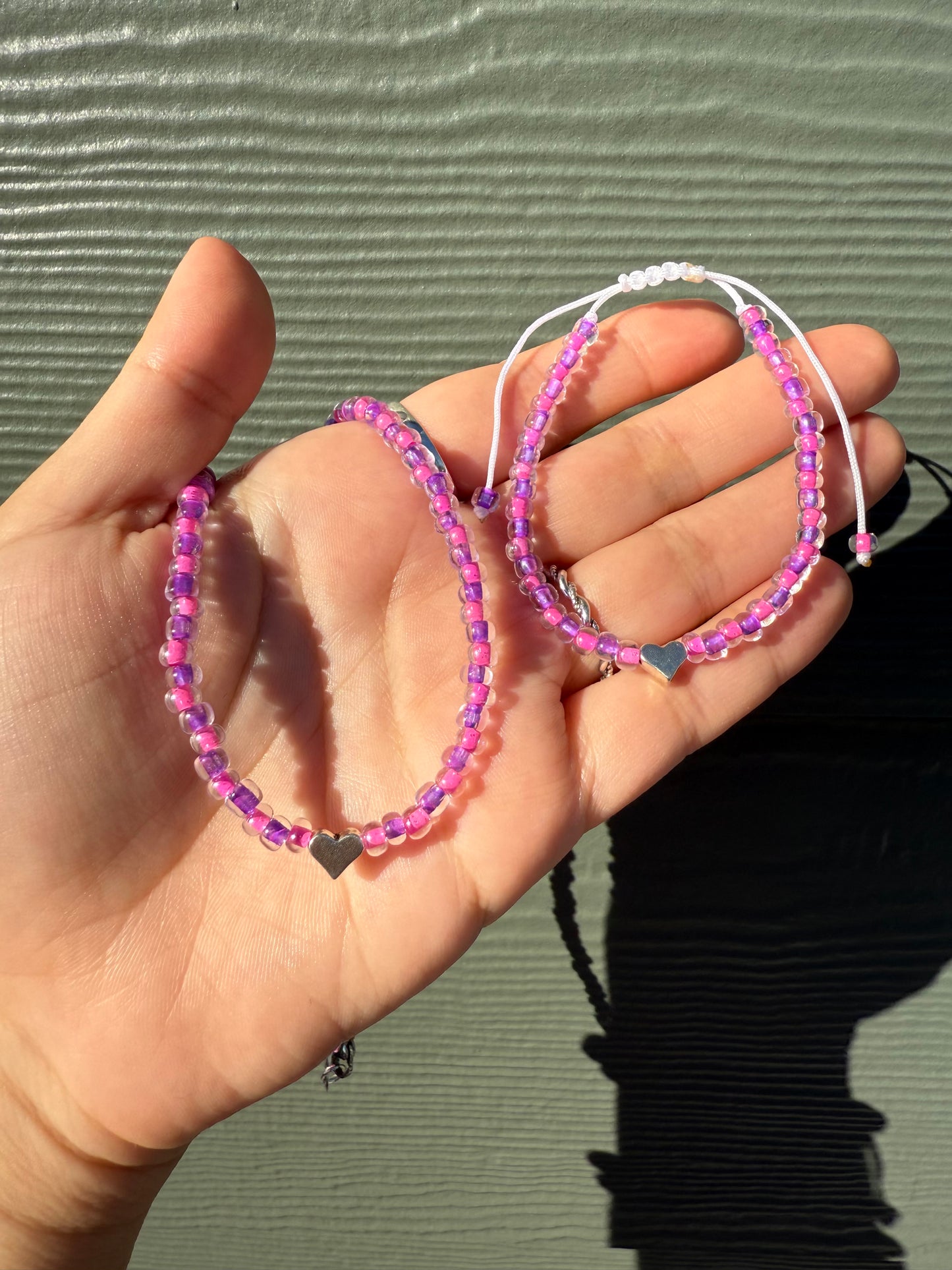 Cutieee Beaded Necklace and Bracelet