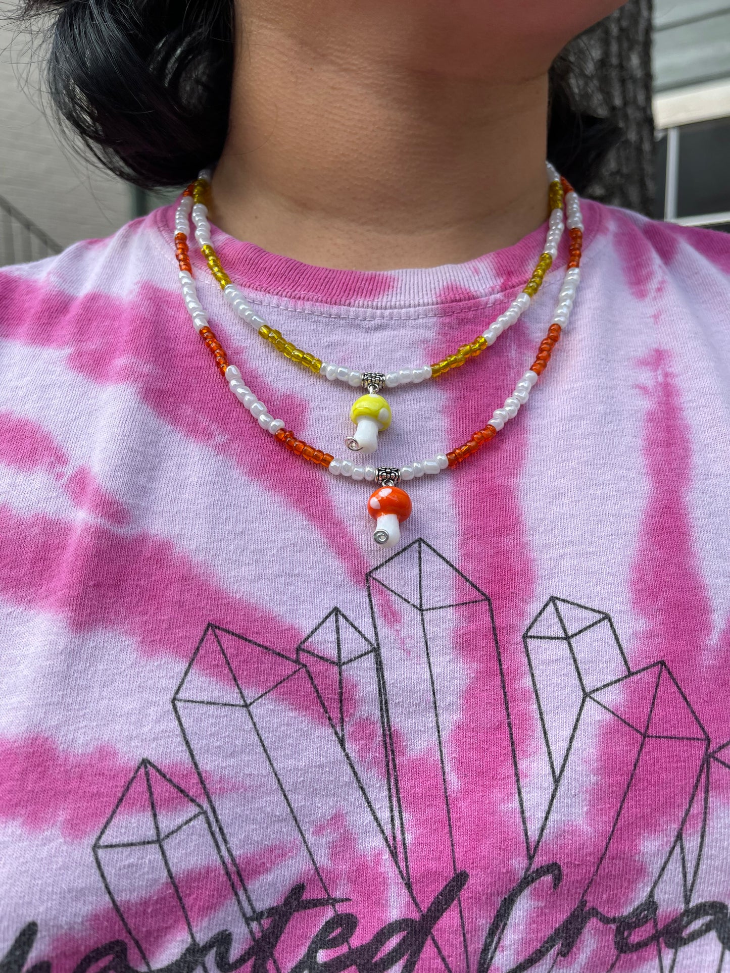 Enchanted Mushroom Necklaces