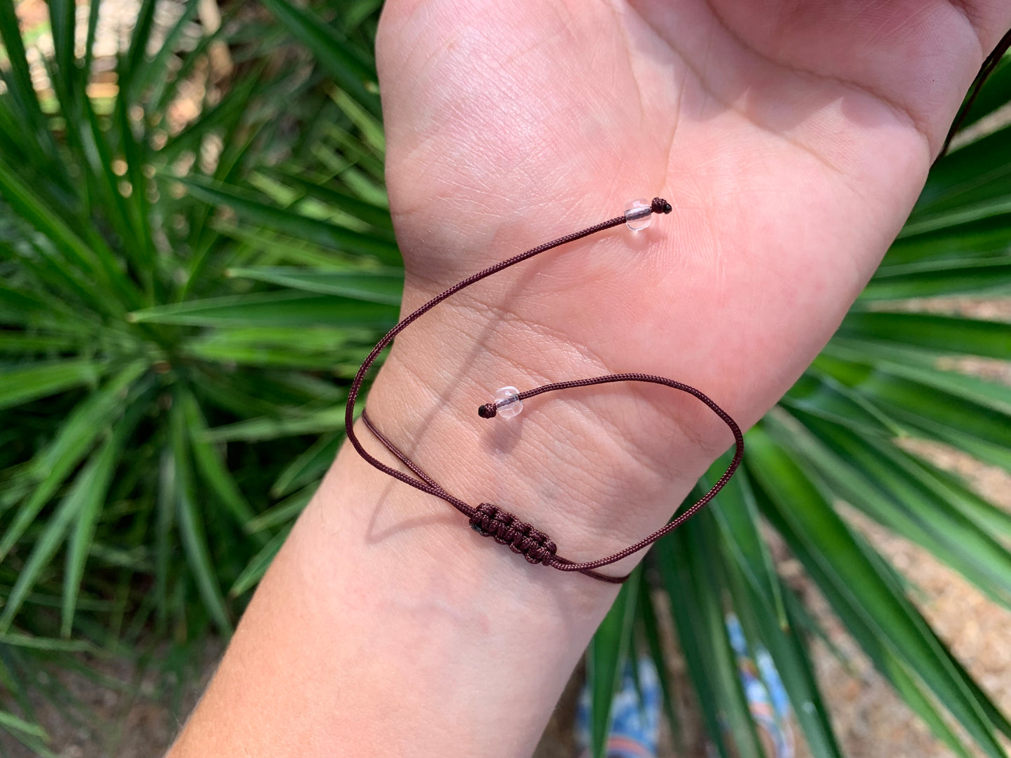 Simple Evil Eye Protection Adjustable Bracelet