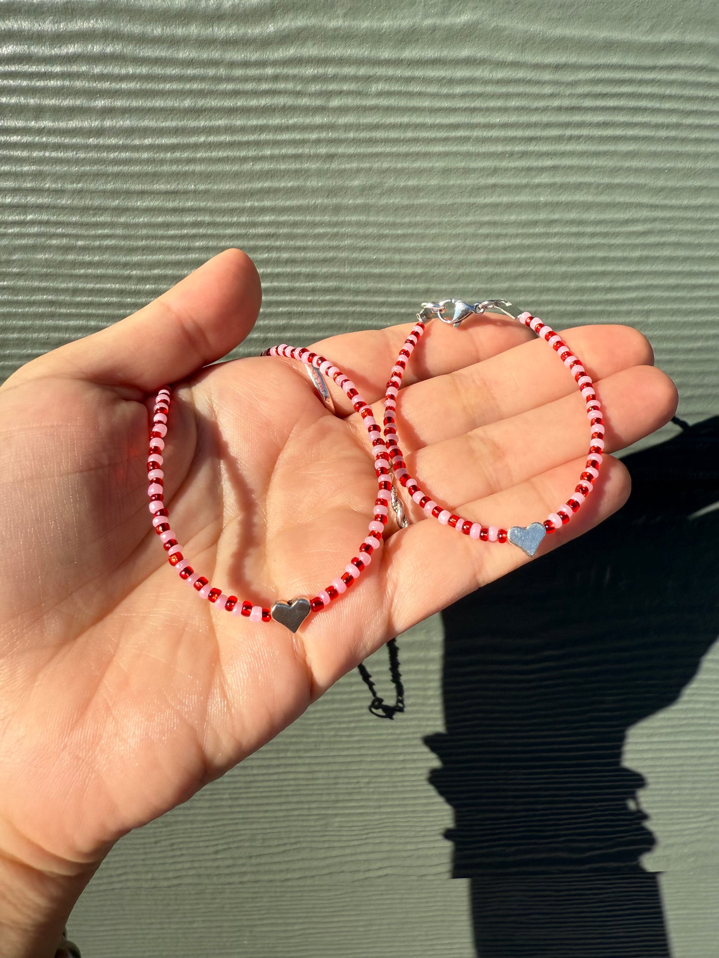 Precious Beaded Necklace and Bracelet Set