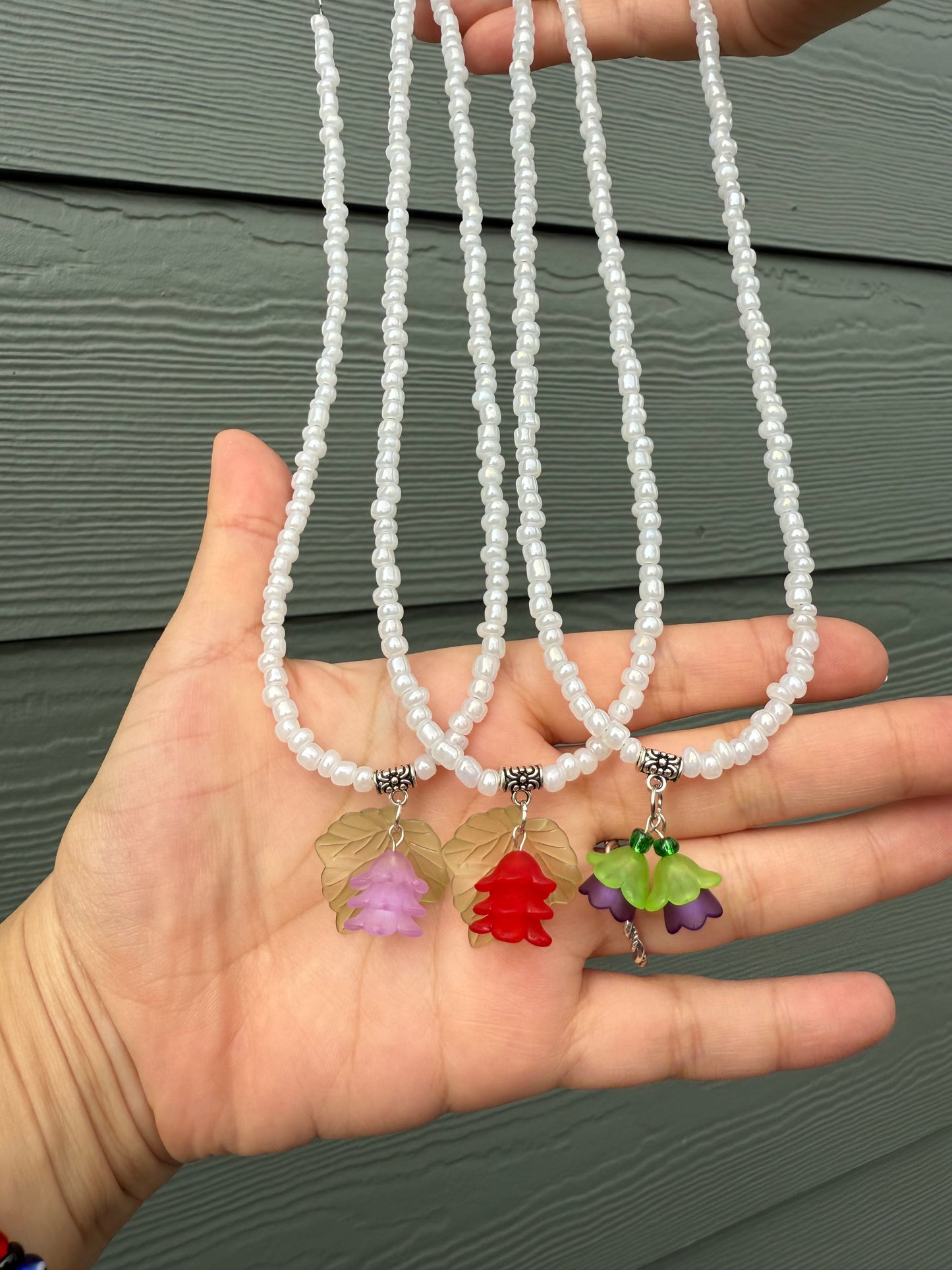 Forever Flower Necklaces