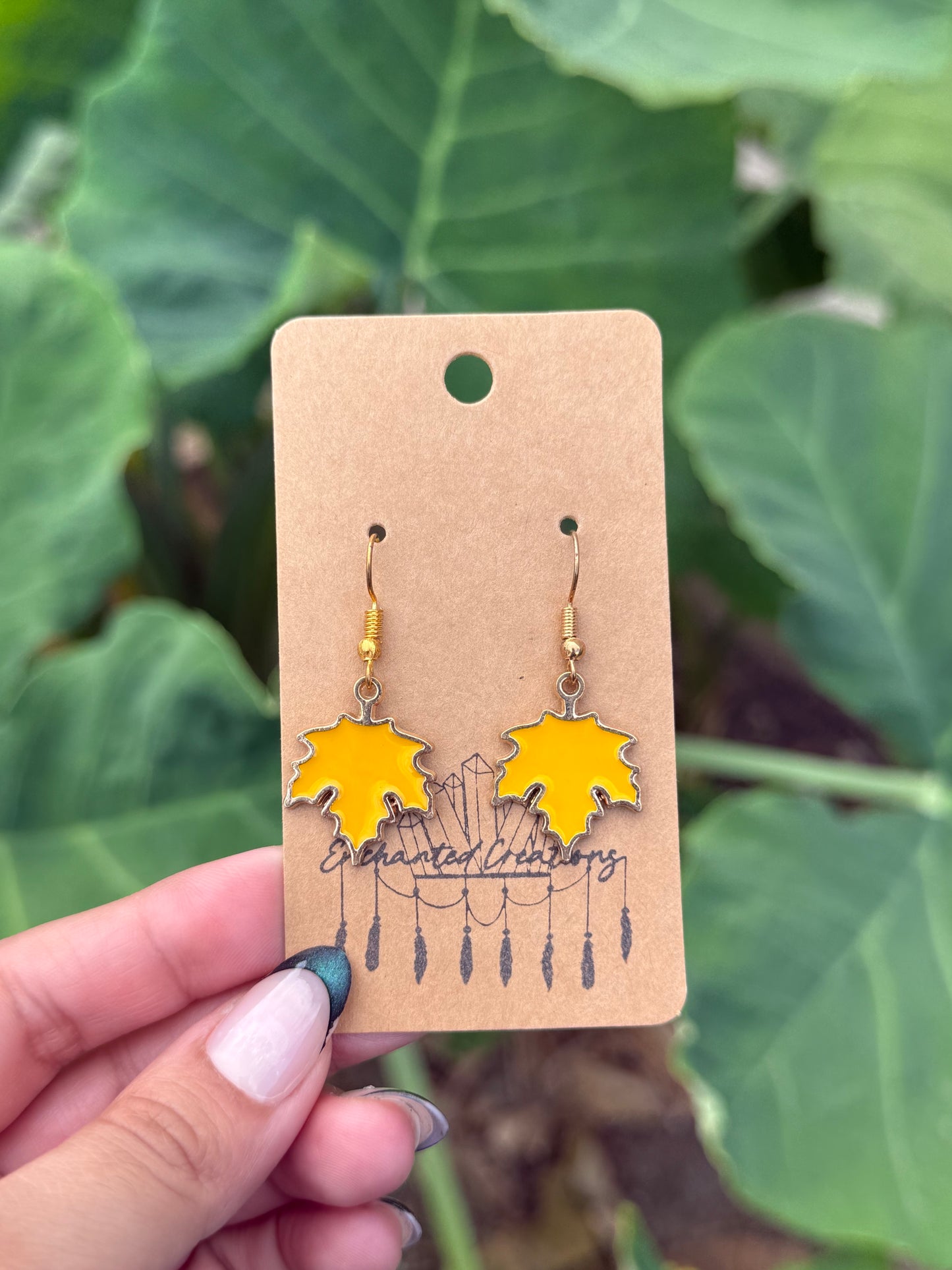 Fall Leaves Dangle Earrings
