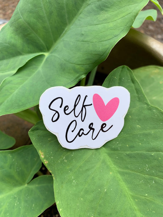 Self Care Sticker