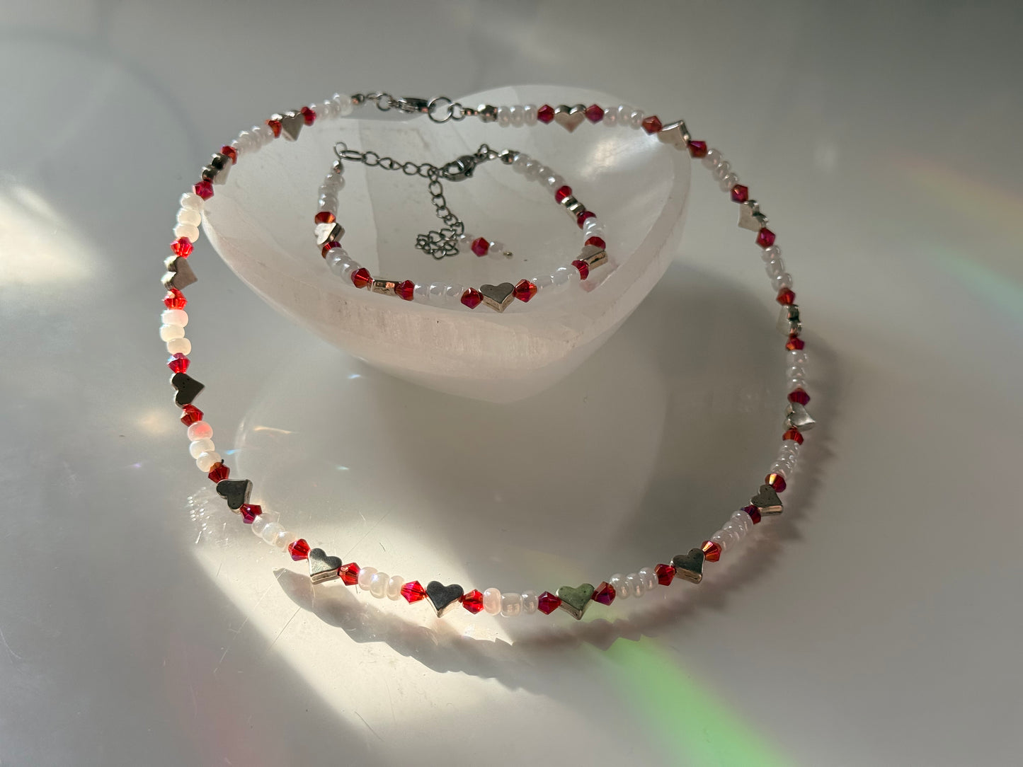 True Love Necklace and Bracelet