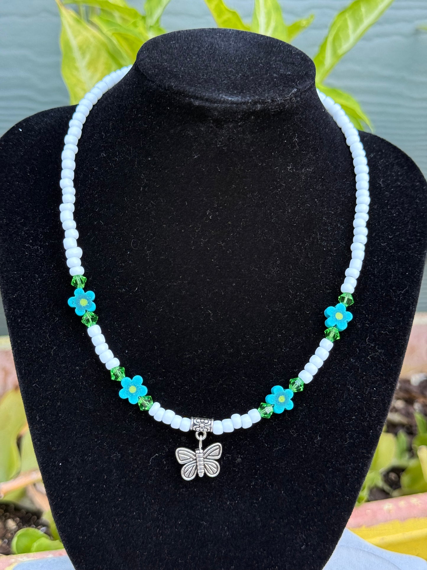 Silver Butterfly Necklaces