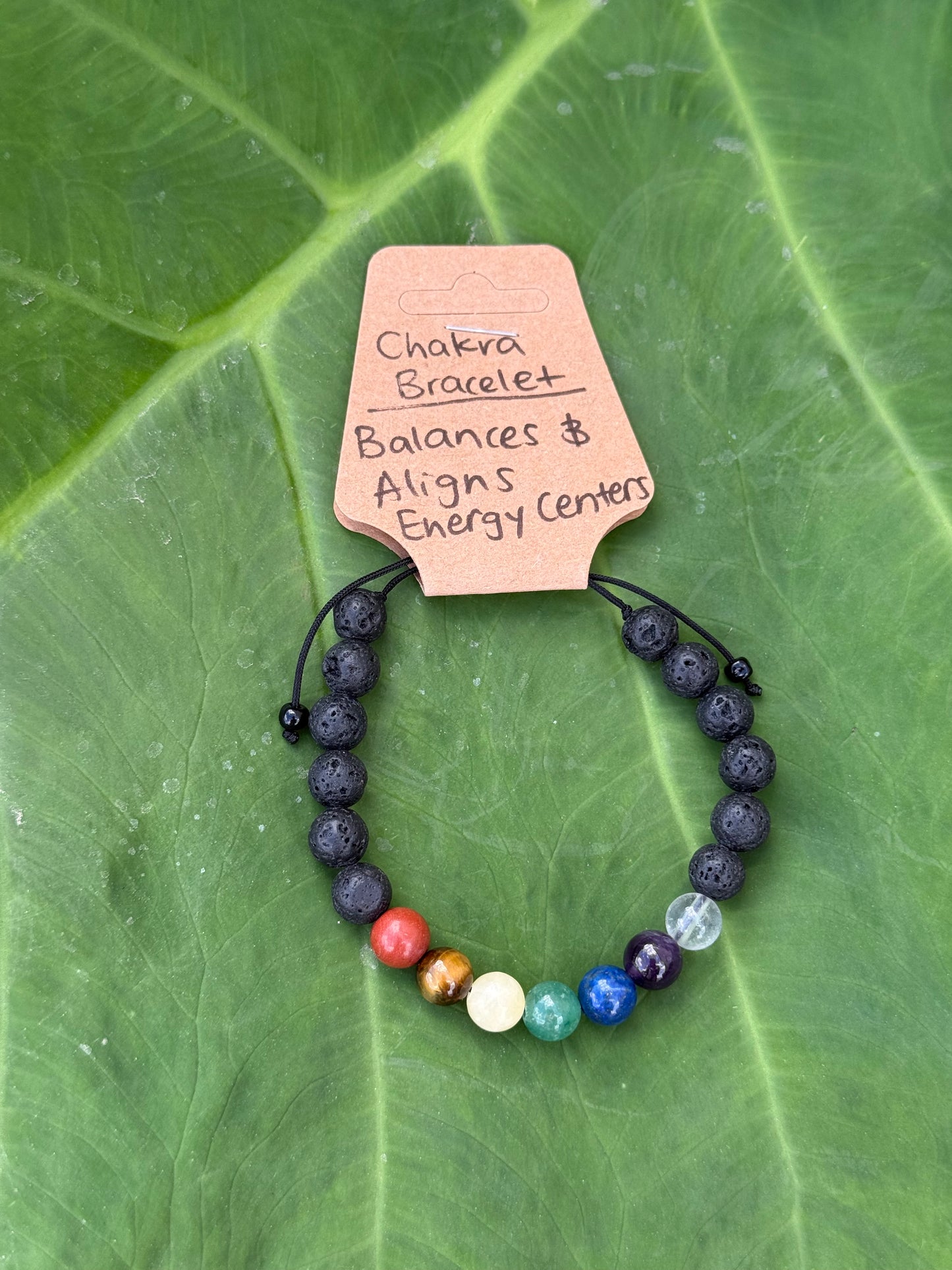 Chakra 7 Crystal Adjustable Bracelet