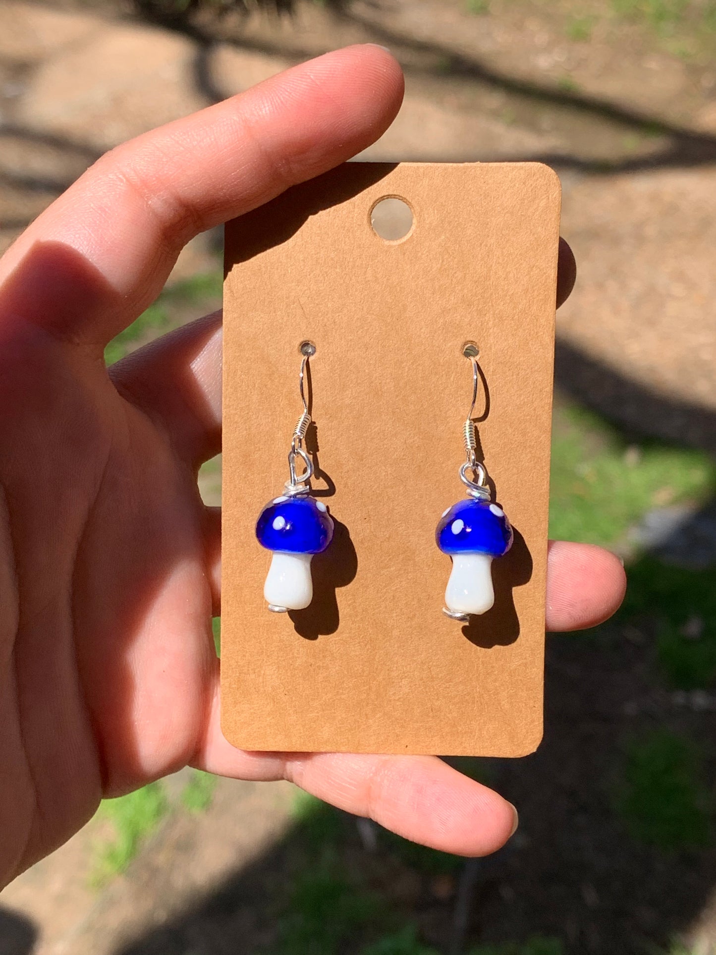 Mushroom Earrings