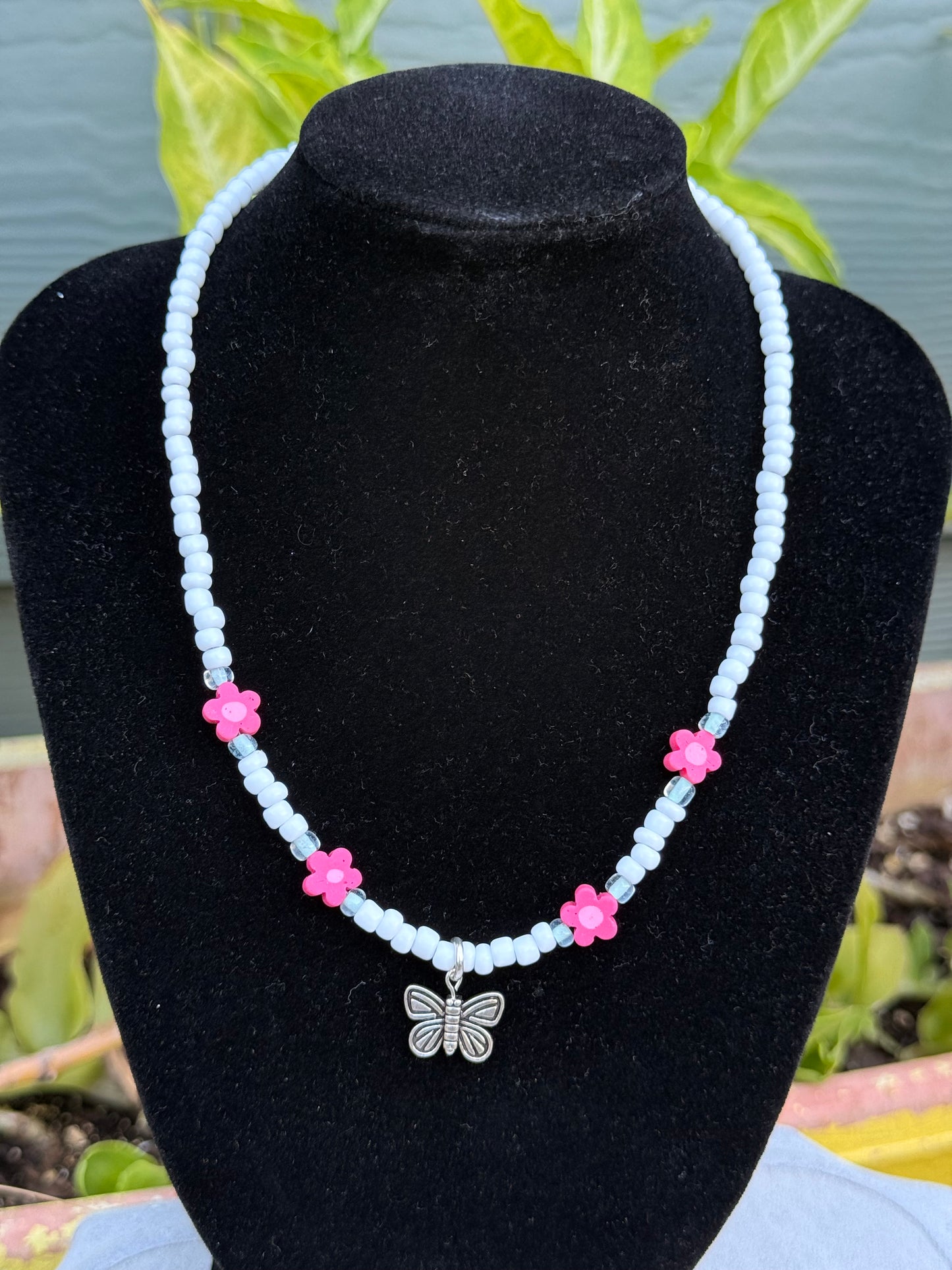 Silver Butterfly Necklaces