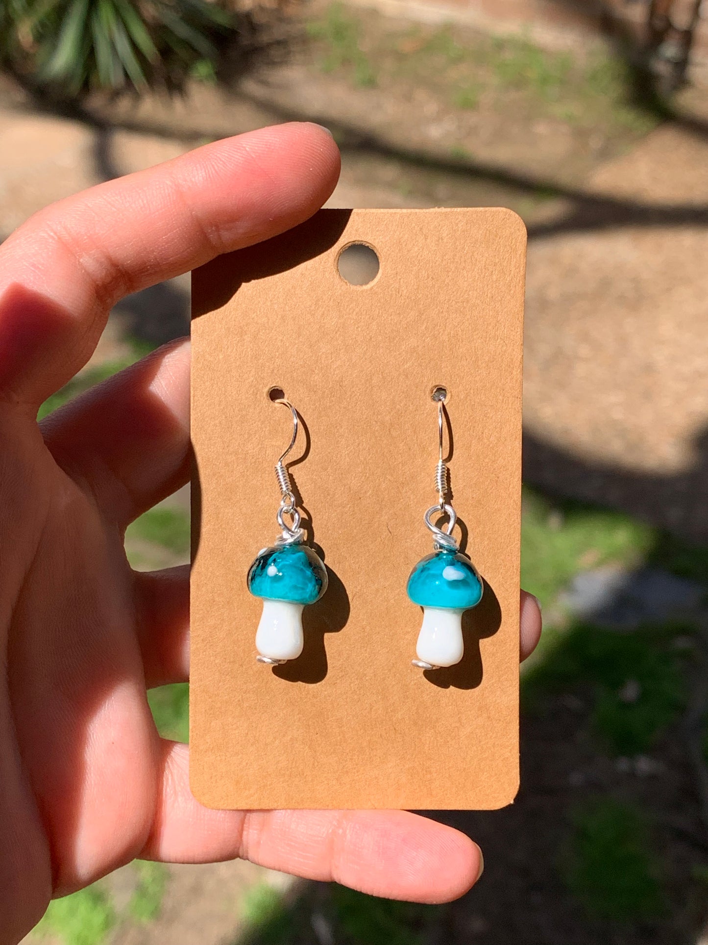 Mushroom Earrings