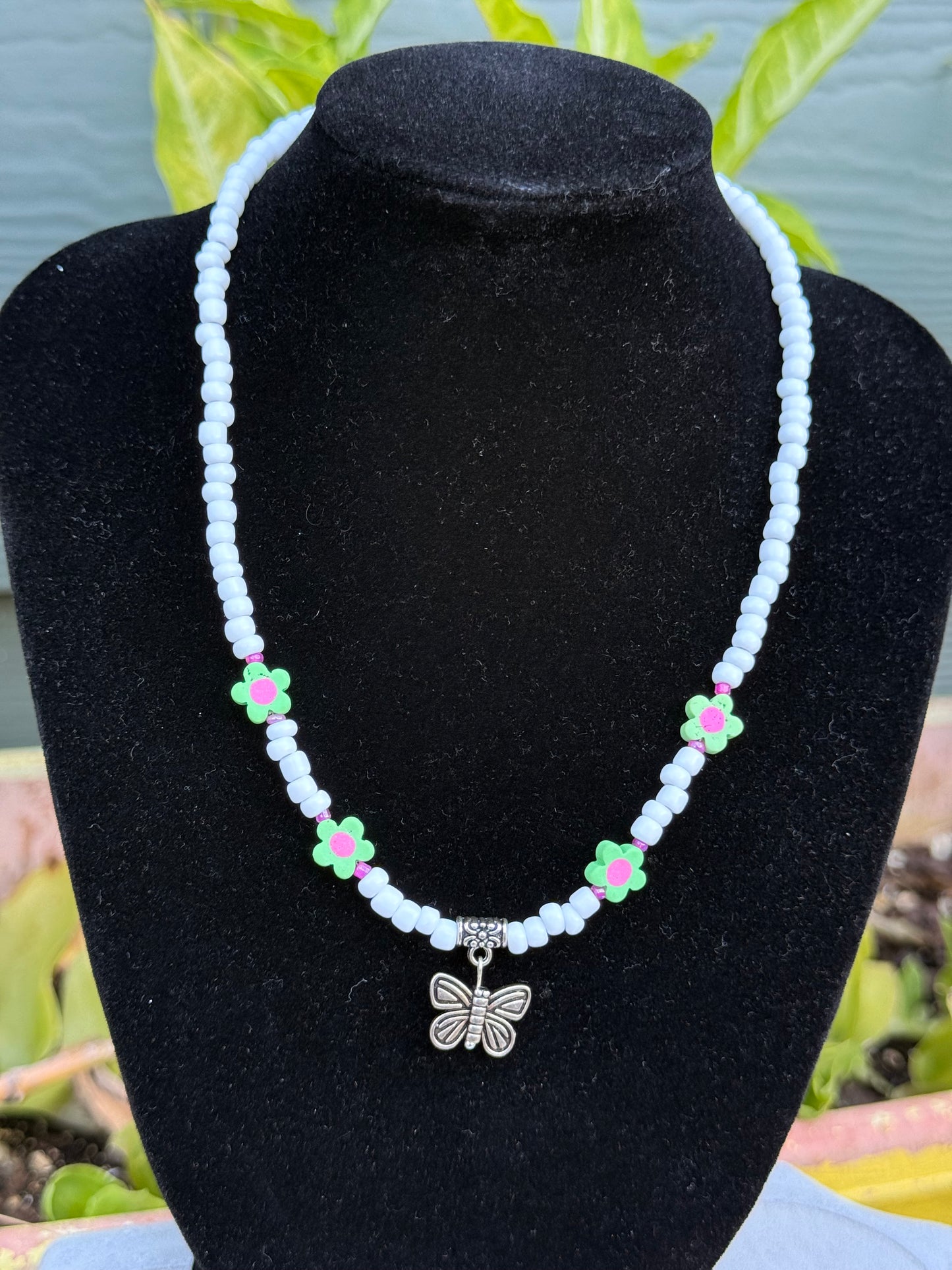 Silver Butterfly Necklaces