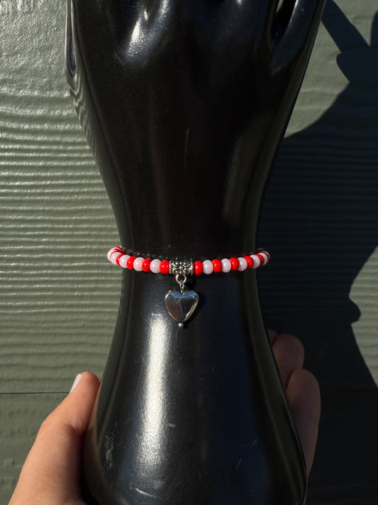 Sweetheart Hematite Necklace and Bracelet Set