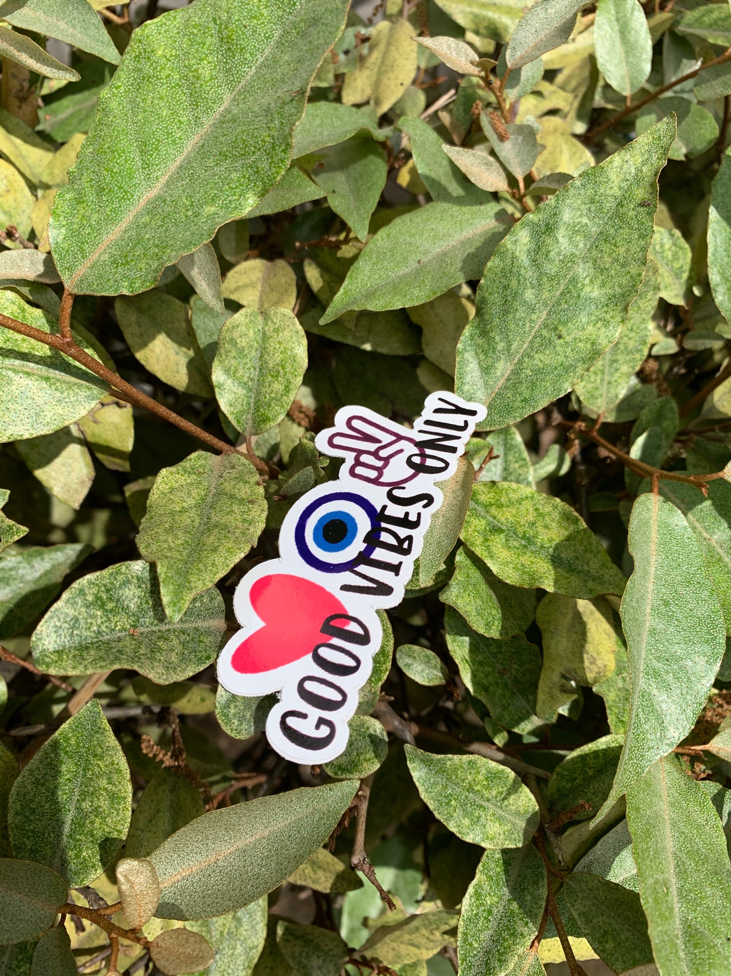 Good Vibes Only Sticker